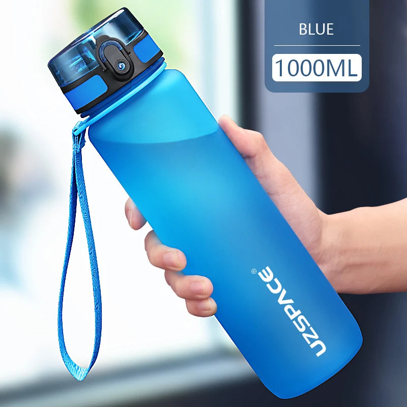 Leakproof Sports Water Bottle - BPA Free, 500/1000ml Yoga Shop 2018