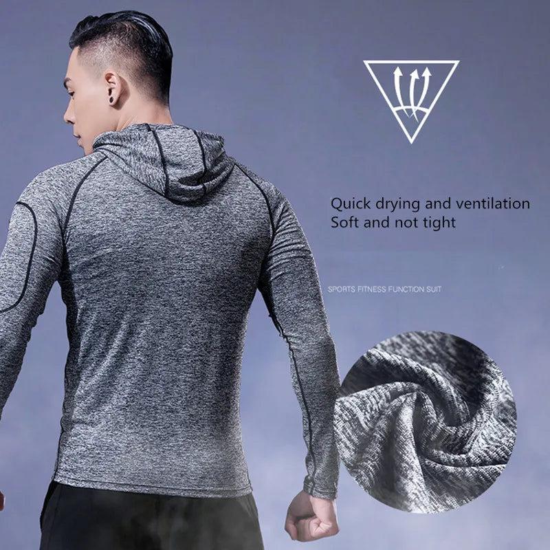 Men's Zip Hoodie: Winter Gym Sportswear 2024 Yoga Shop 2018