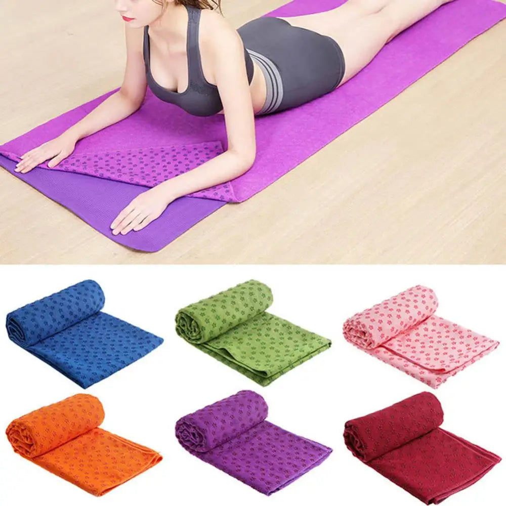 Non-Slip Microfiber Yoga Mat Towel - Yoga Equipment Yoga Shop 2018