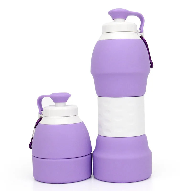 Collapsible Leak-Proof Silicone Sports Bottle - Portable & Refillable Yoga Shop 2018