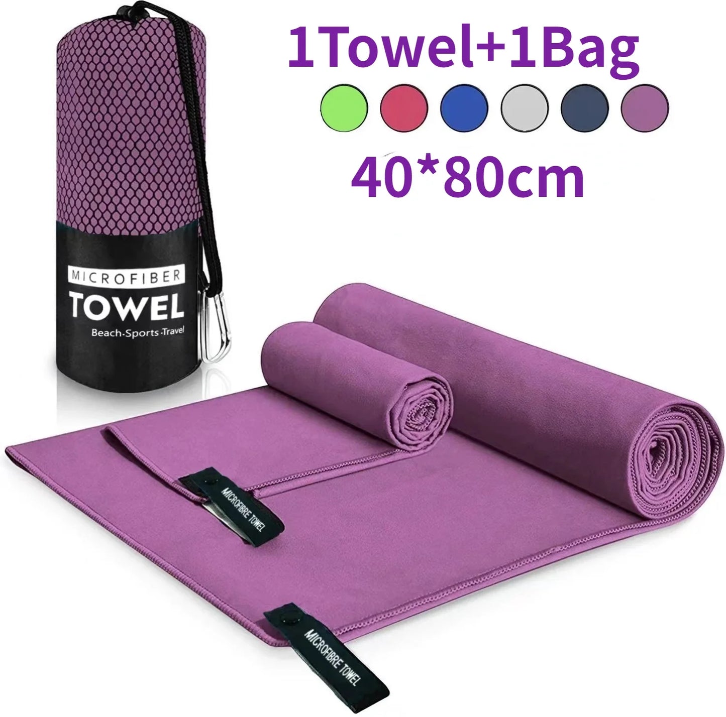 Sports Microfiber Quick Dry Pocket Towel: Portable, Absorbent Yoga Shop 2018