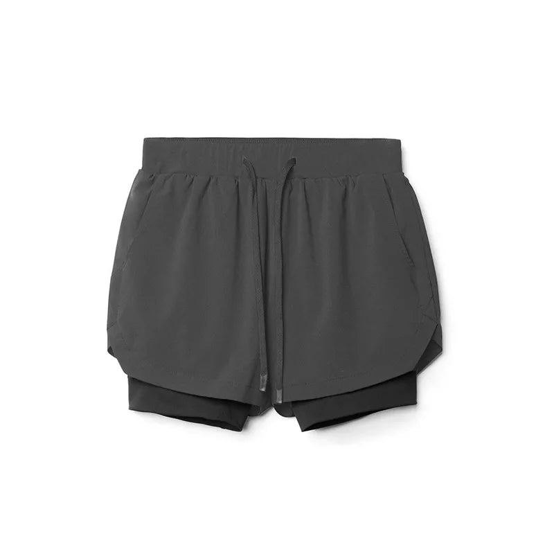 Men's 2-in-1 Running and Workout Shorts - Breathable and Stylish Yoga Shop 2018