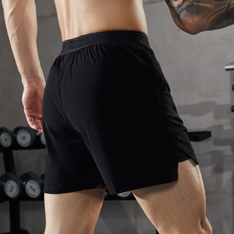 Men's 2-in-1 Gym Shorts - Quick Dry, Breathable Yoga Shop 2018