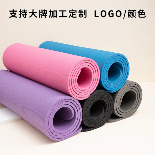 183x61CM Yoga Mat | Anti-Skid 8mm NBR Foam - YogaShop2018 Yoga Shop 2018