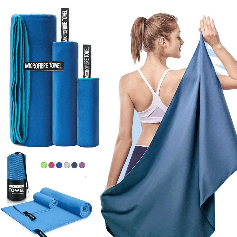 Sports Microfiber Quick Dry Pocket Towel: Portable, Absorbent Yoga Shop 2018