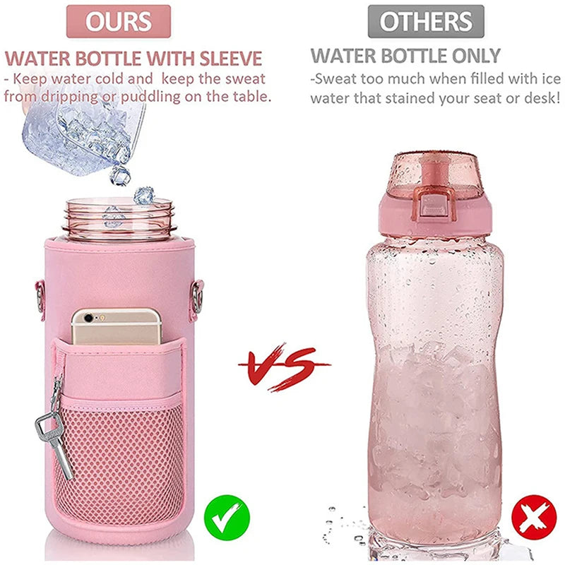 Insulated Half Gallon Water Bottle Sleeve Yoga Shop 2018