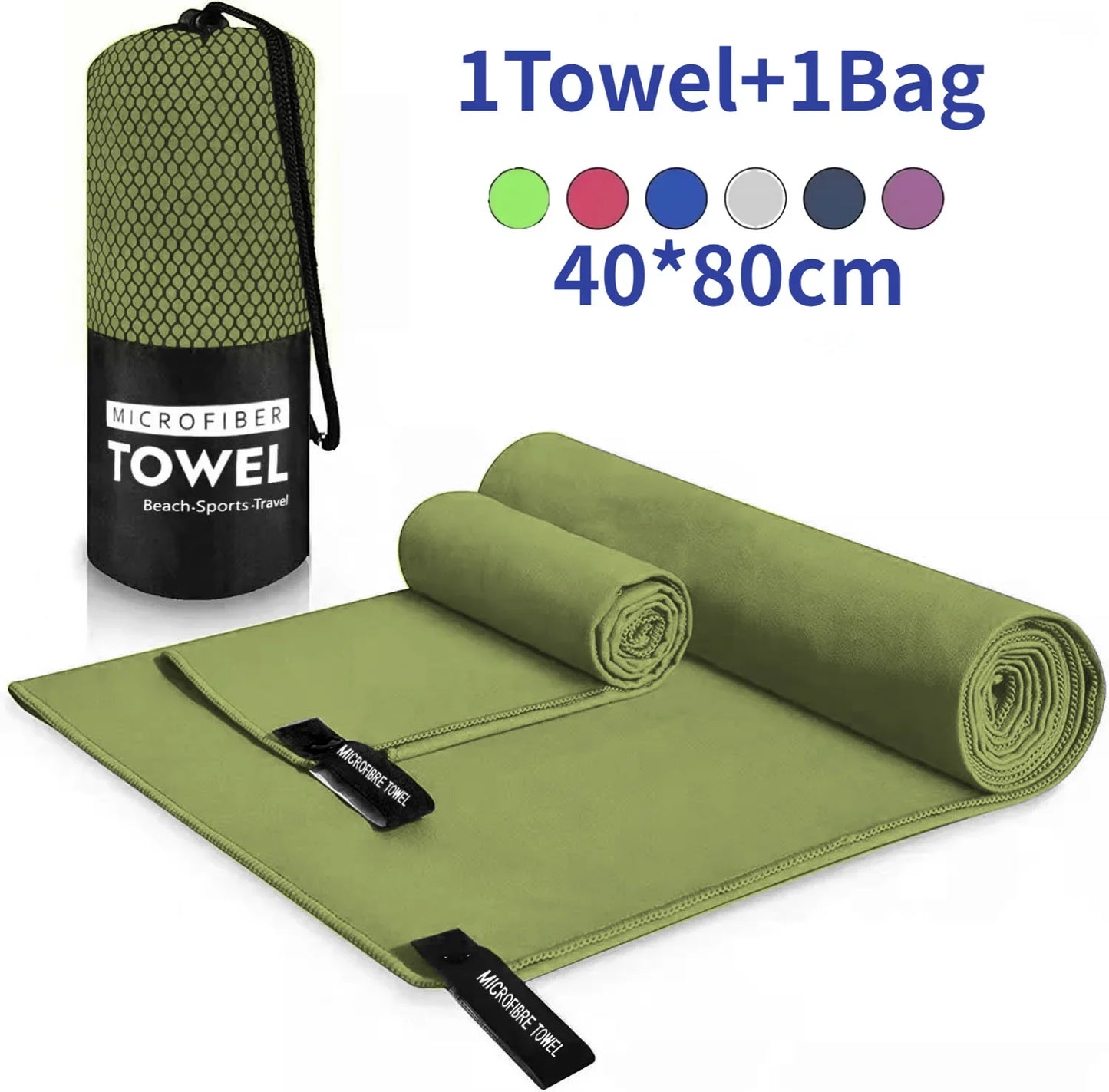 Sports Microfiber Quick Dry Pocket Towel: Portable, Absorbent Yoga Shop 2018