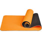 Anti-skid Yoga Mat Entertainment TPE Double Sided Pilates Mat Non-slip Foldable Gymnastics Mat Fitness Yoga Shop 2018