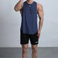 Men's Sleeveless Gym Tank Top - Loose Fit for Summer Bodybuilding and Fitness Yoga Shop 2018