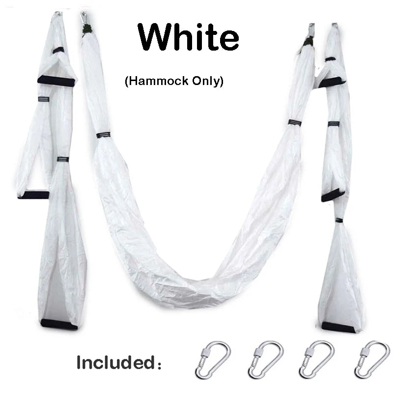 Aerial Yoga Hammock Set: Anti-Gravity Pilates Gym Strap Flying Swing Yoga Shop 2018