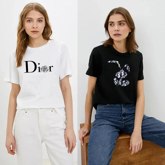 Women Fashion Cotton T-shirt Yoga Shop 2018