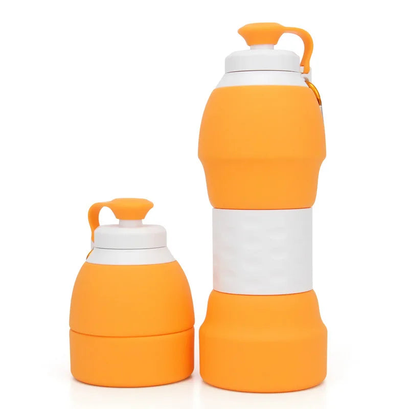 Collapsible Leak-Proof Silicone Sports Bottle - Portable & Refillable Yoga Shop 2018