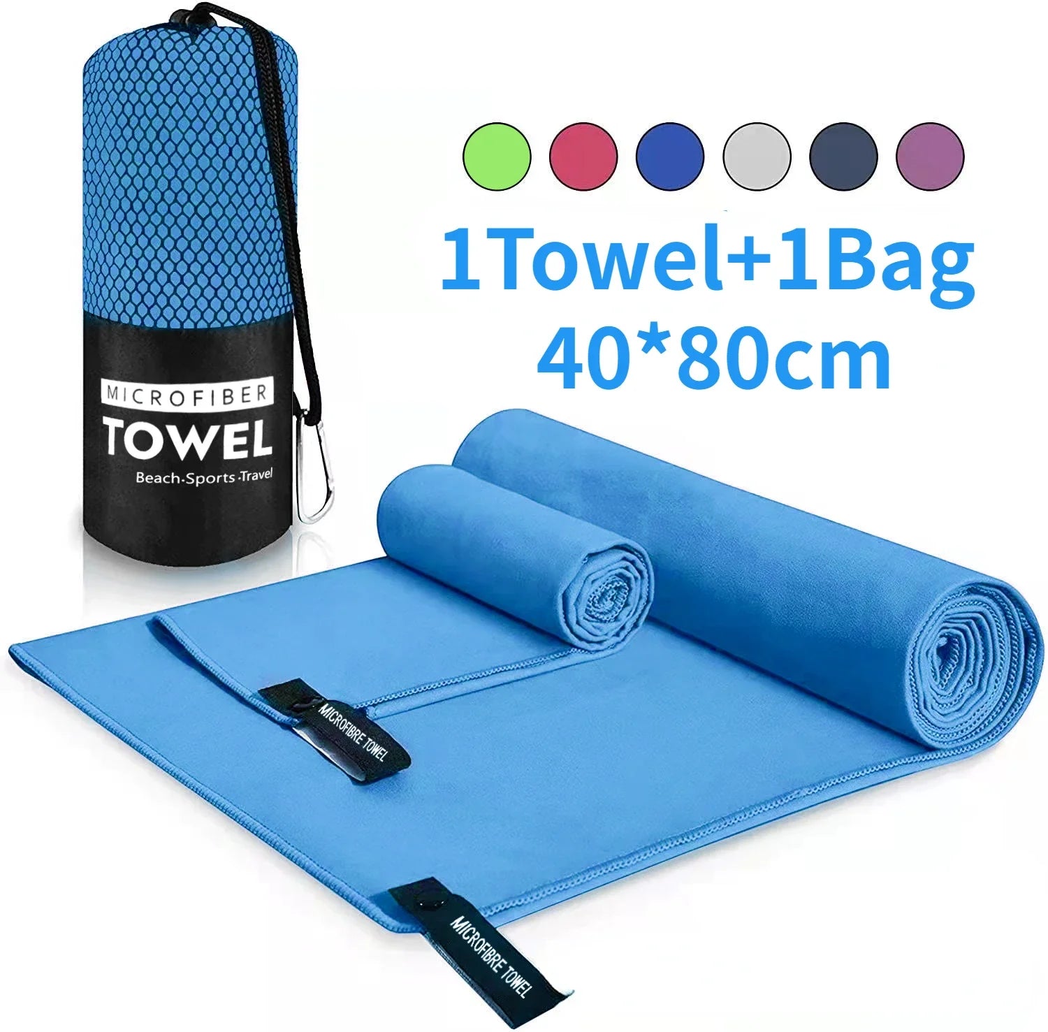 Sports Microfiber Quick Dry Pocket Towel: Portable, Absorbent Yoga Shop 2018