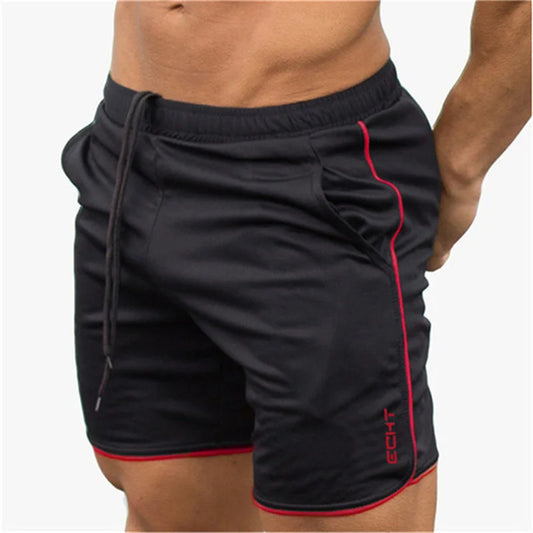 Men Fitness Shorts Summer Gyms Workout Male Breathable Mesh shorts Quick Dry Sportswear Jogger Beach Short Pants Men sweatpants Yoga Shop 2018