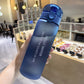 80ml Sports Water Bottle - Leakproof, Portable, Clear & Frosted Yoga Shop 2018