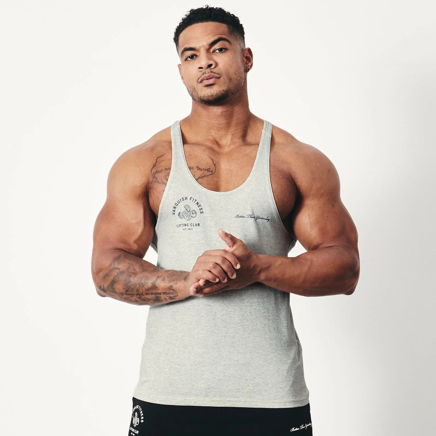 Men's Summer Fitness Tank Top - Casual Workout Wear Yoga Shop 2018