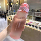 80ml Sports Water Bottle - Leakproof, Portable, Clear & Frosted Yoga Shop 2018