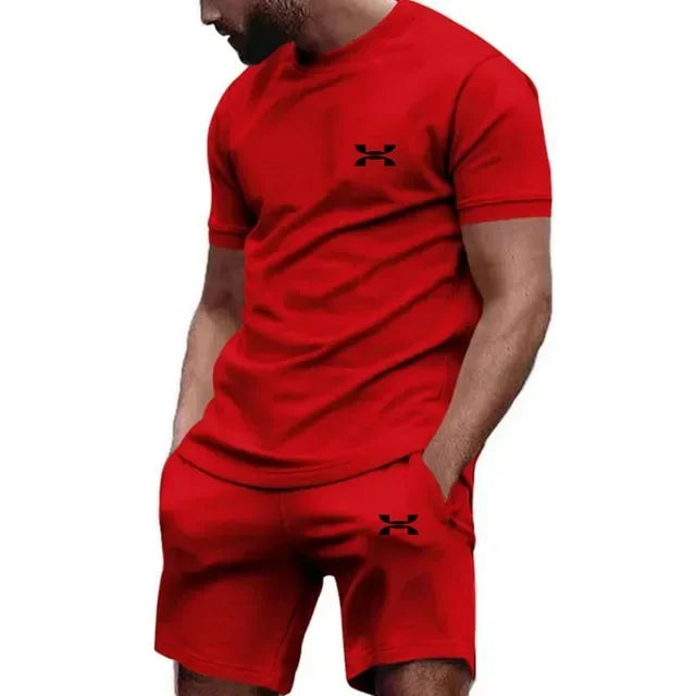 Stay cool and comfortable in this Mens Tracksuit Two Piece Set Yoga Shop 2018