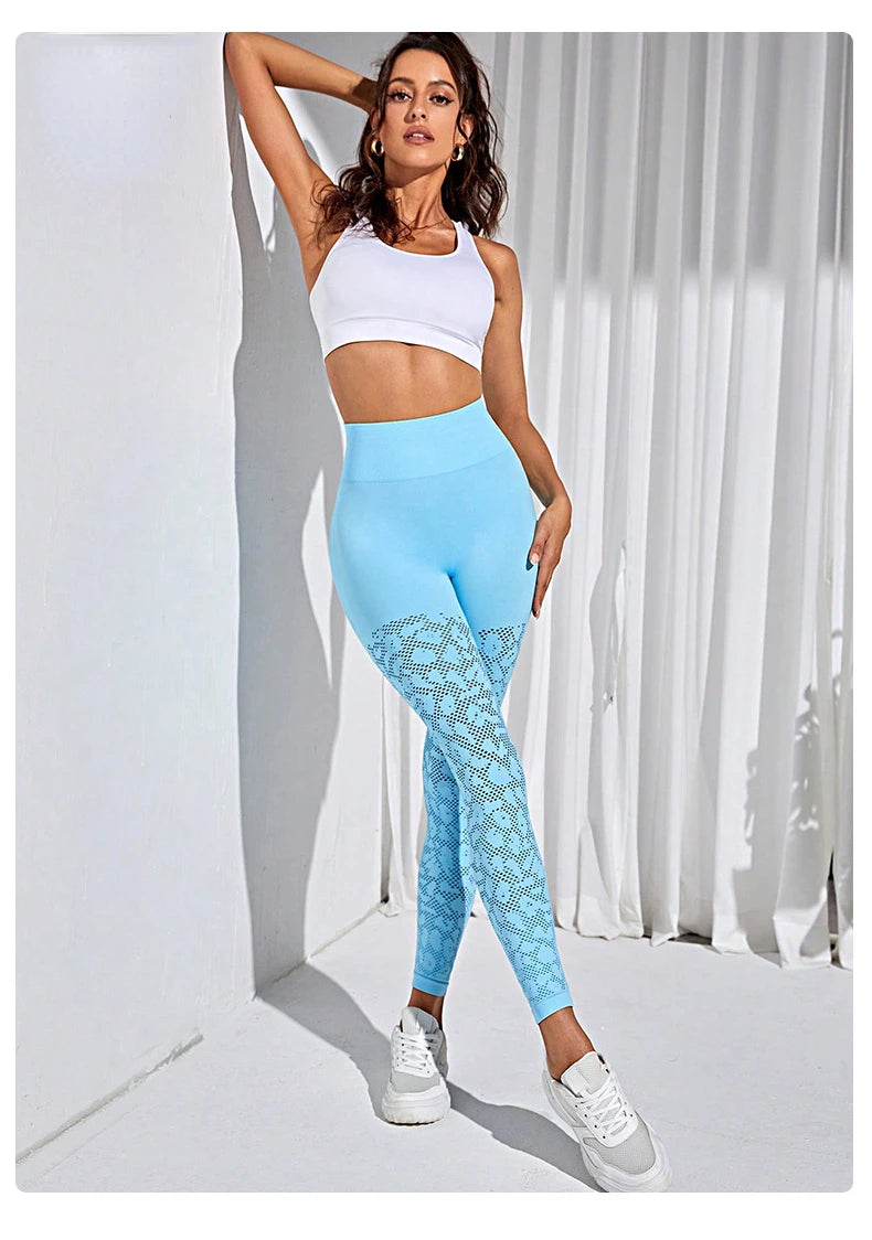 Women's Seamless High Waist Gym Leggings Yoga Shop 2018