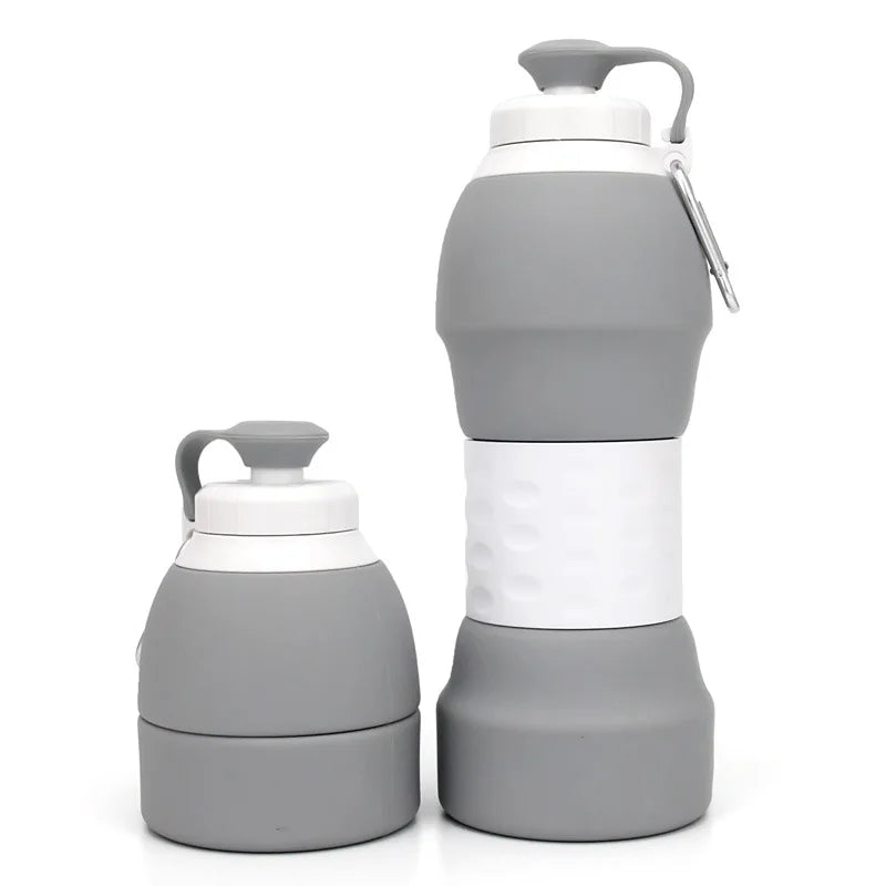 Collapsible Leak-Proof Silicone Sports Bottle - Portable & Refillable Yoga Shop 2018