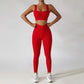 2 Pieces Seamless Women Tracksuit  Yoga Set Yoga Shop 2018