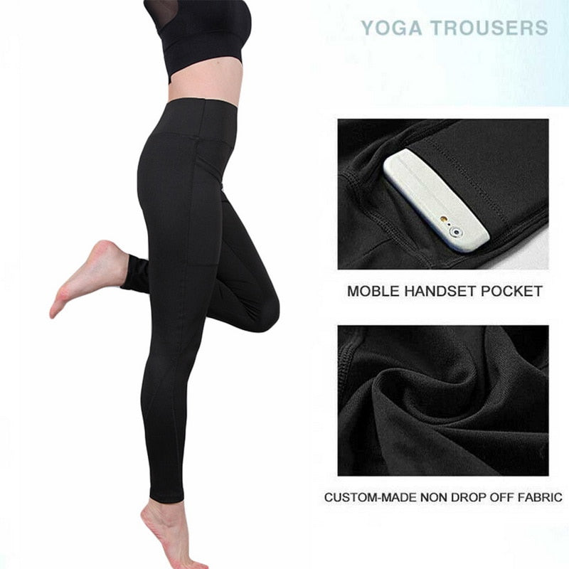 High Waist Push Up Fitness Gym Leggings Yoga Shop 2018