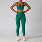 2 Pieces Seamless Women Tracksuit  Yoga Set Yoga Shop 2018